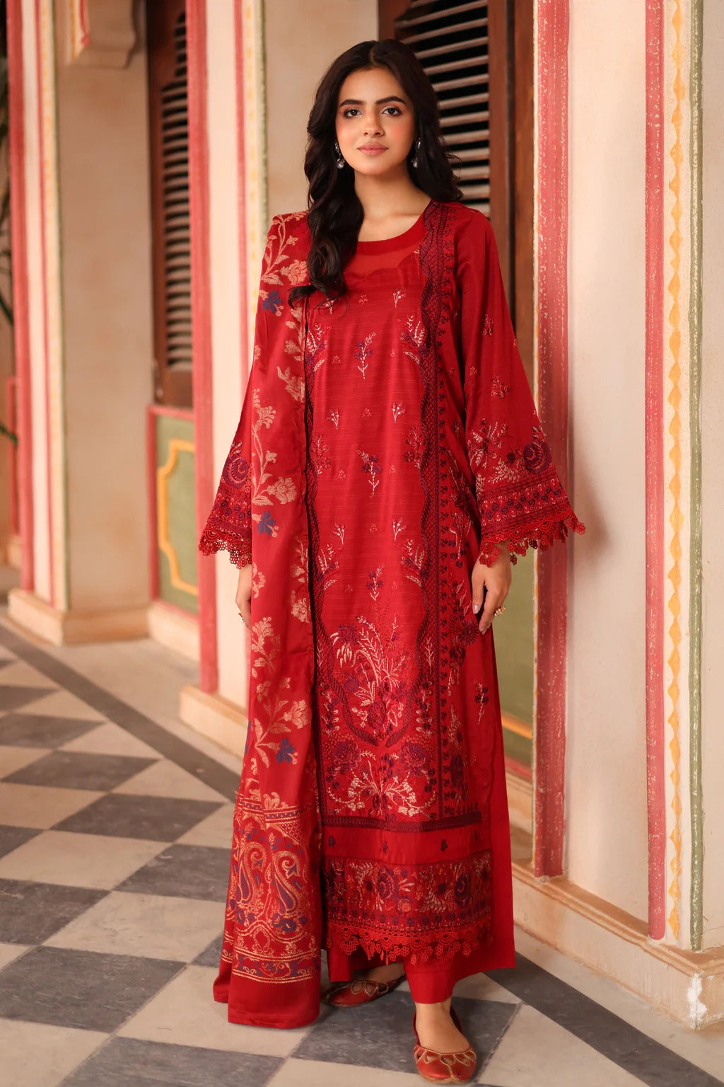 Zirwa by Johra Embroidered Lawn Unstitched 3Pcs