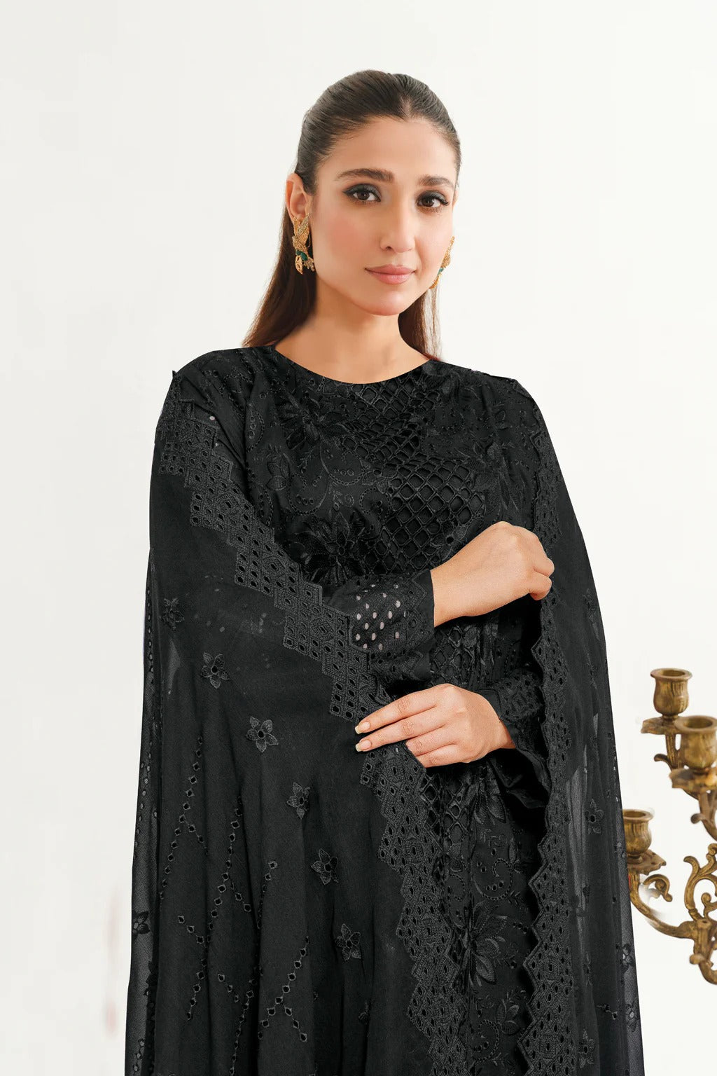 Yasheem by Johra Chikankari Lawn Unstitched 3Pcs