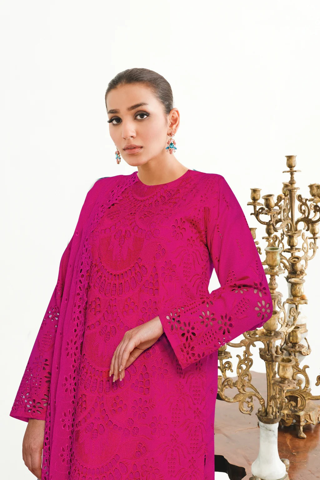 Yasheem by Johra Chikankari Lawn Unstitched 3Pcs