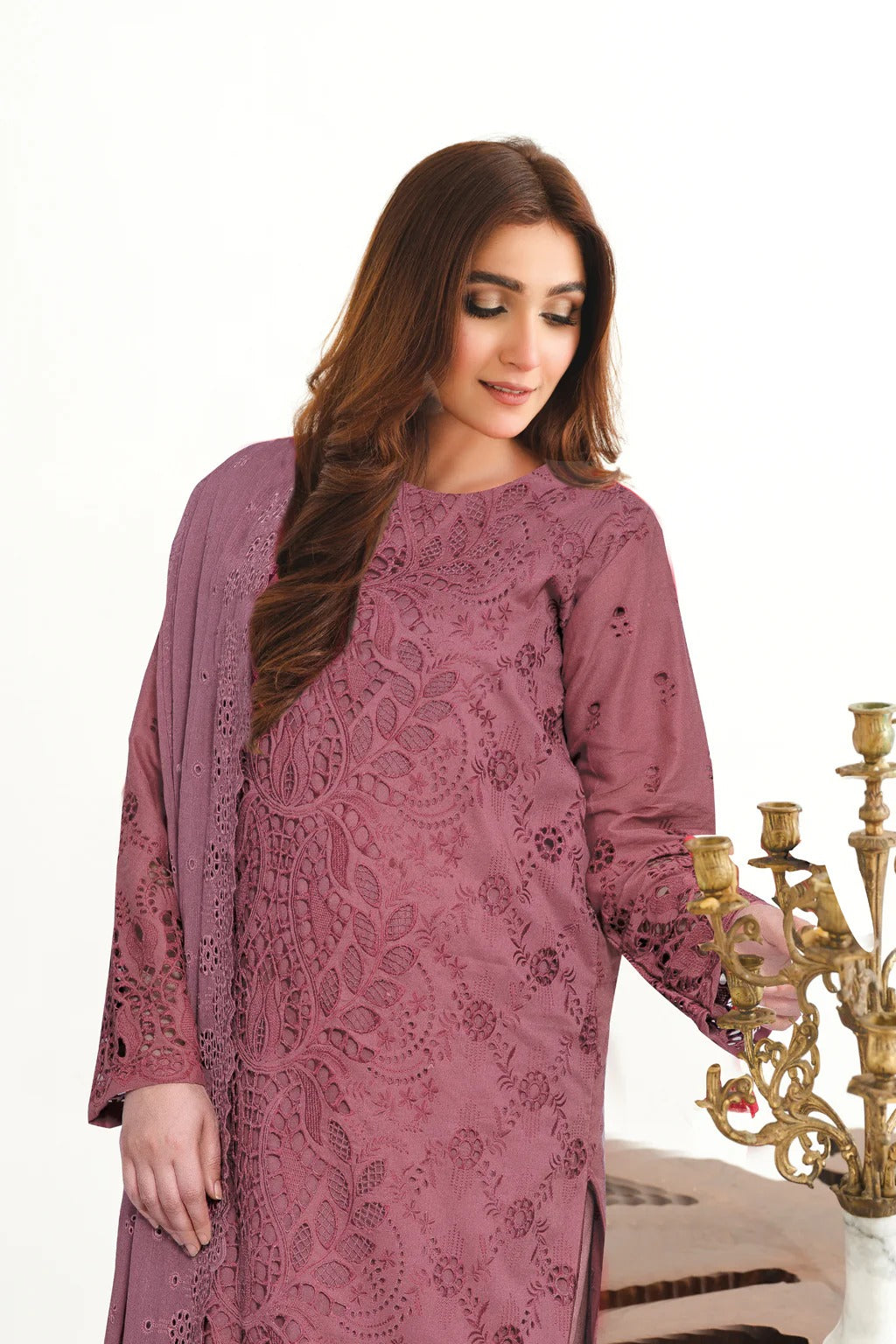 Yasheem by Johra Chikankari Lawn Unstitched 3Pcs
