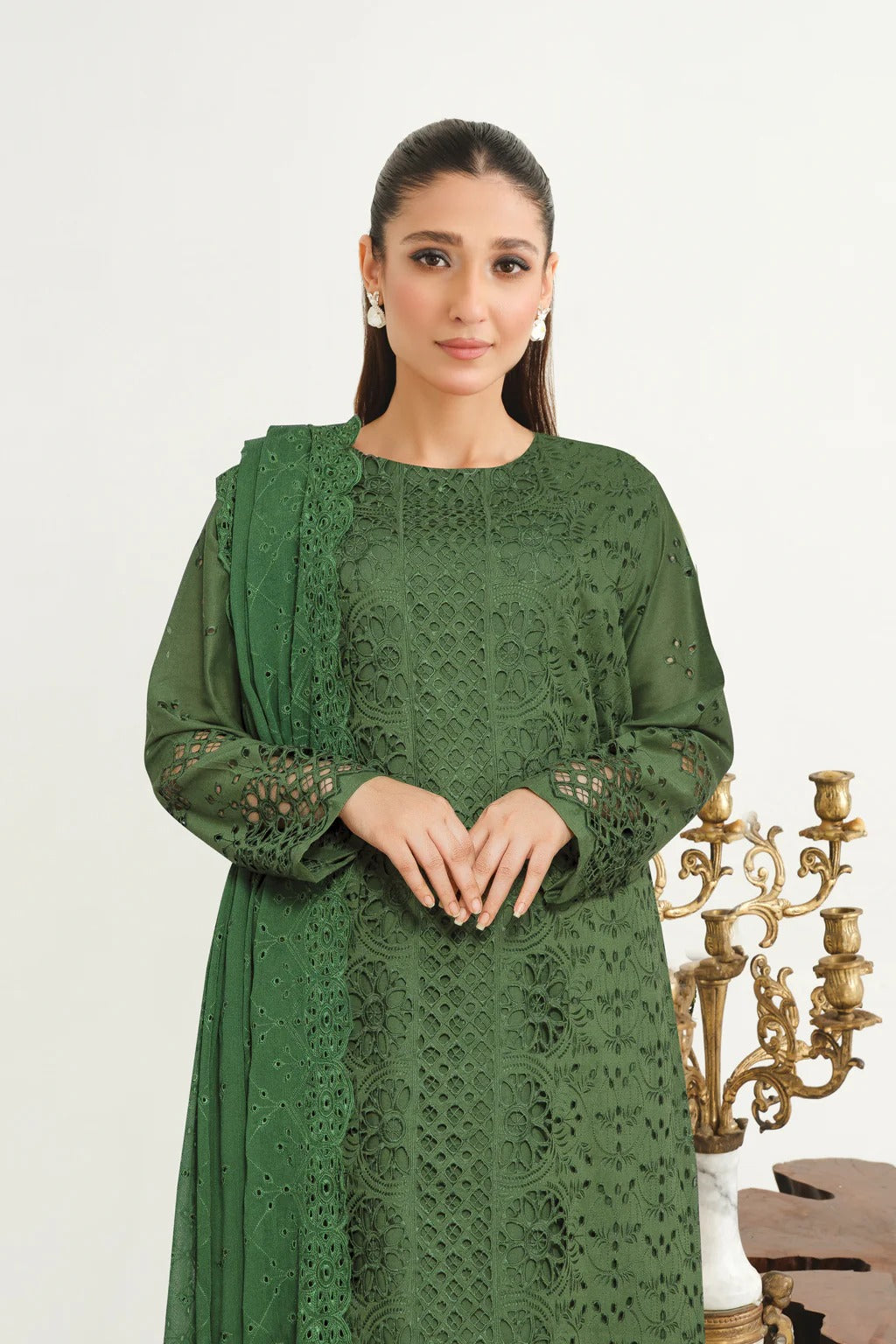 Yasheem by Johra Chikankari Lawn Unstitched 3Pcs