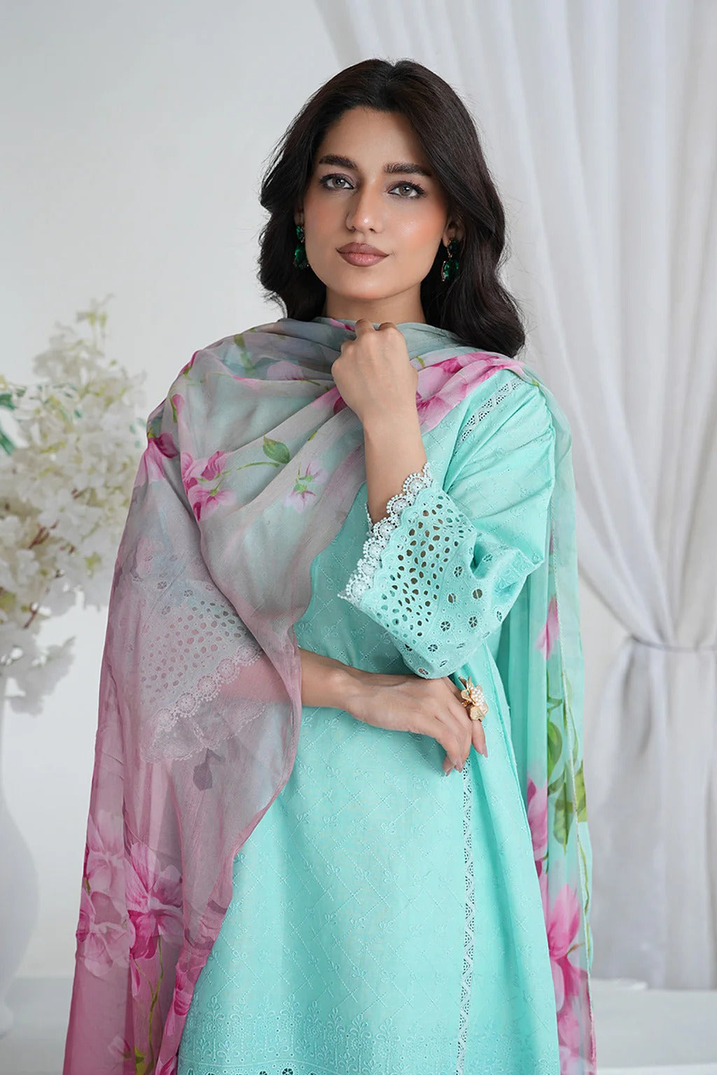 Aiman By Johra Chikankari Lawn Unstitched 3Pcs