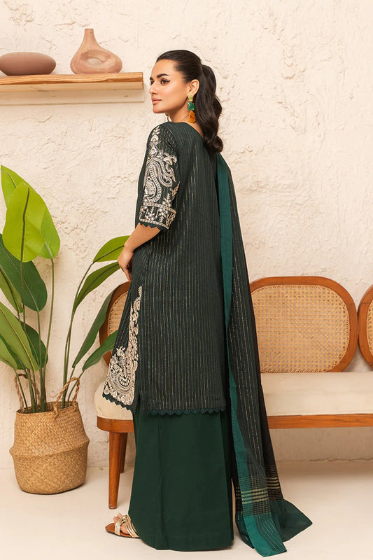 Rizil by Johra Embroidered Fancy Lawn Unstitched 3Pcs