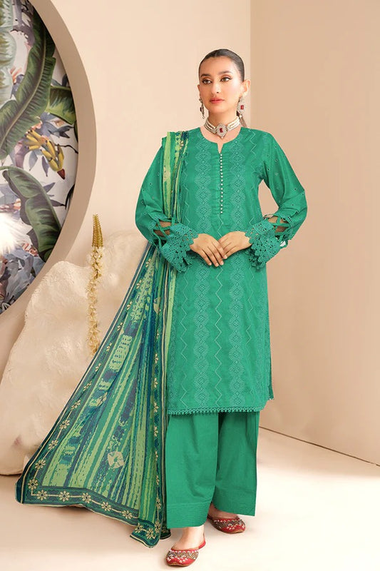 Rabail by Johra Chikankari Lawn Unstitched 3Pcs