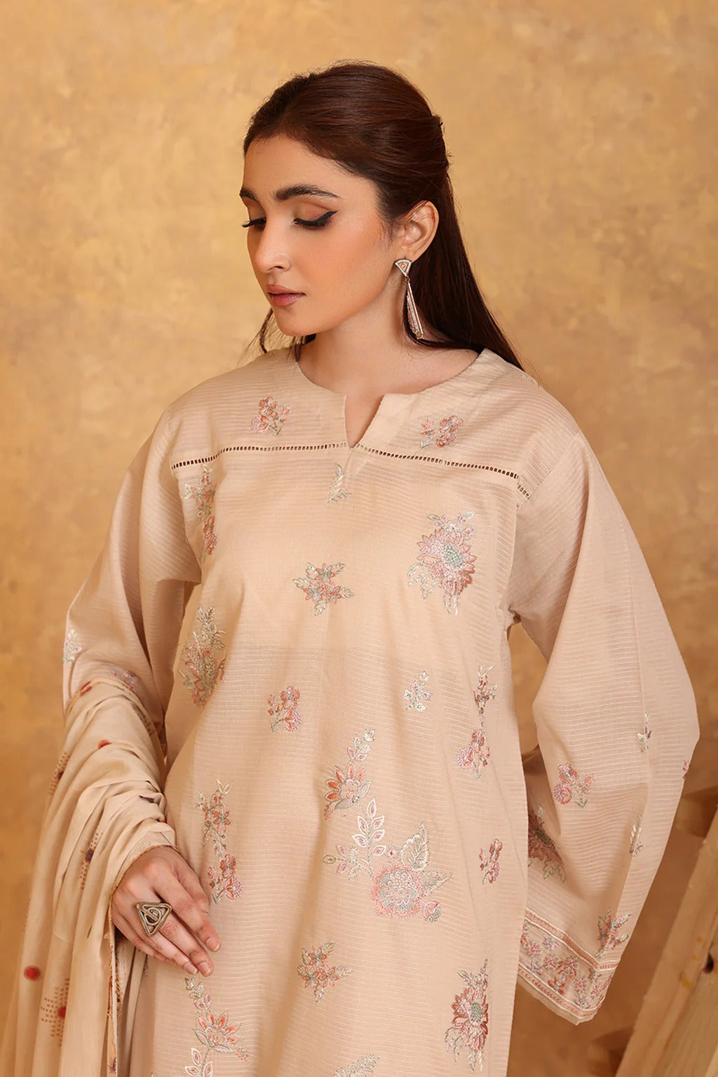 Amrish by Johra Embroidered Jecquard Bana Dora Lawn Unstitched 3Pcs