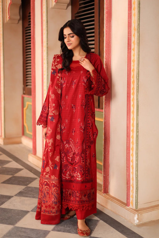 Zirwa by Johra Embroidered Lawn Unstitched 3Pcs