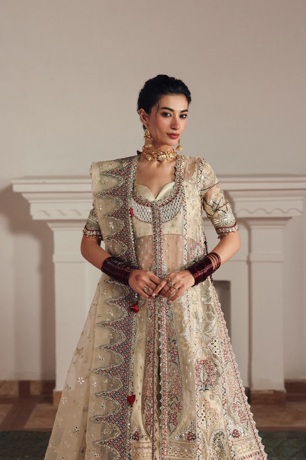 AFROZEH SHEHNAI Wedding Formals'25 Unstitched 3 Piece