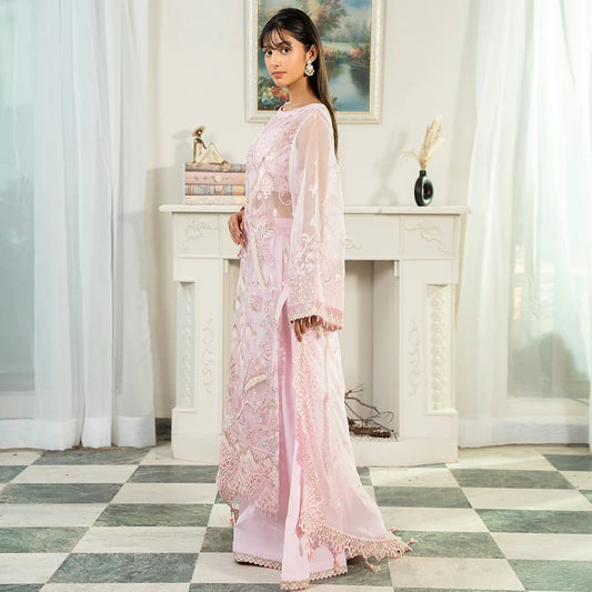 Mahroosh by Zebtan Embroidered Organza Unstitched 3Pcs