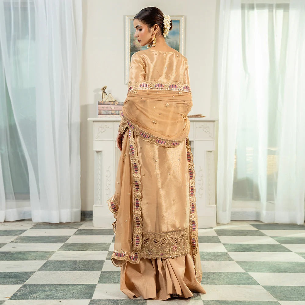 Mahroosh by Zebtan Embroidered Organza Unstitched 3Pcs