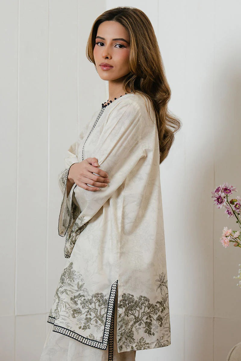 Cross Stitch Daily Digital Printed Lawn Collection'25 Unstitched 2pcs