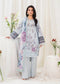 Meerak Breaking Bloom Digital Printed Lawn Unstitched 3Pcs