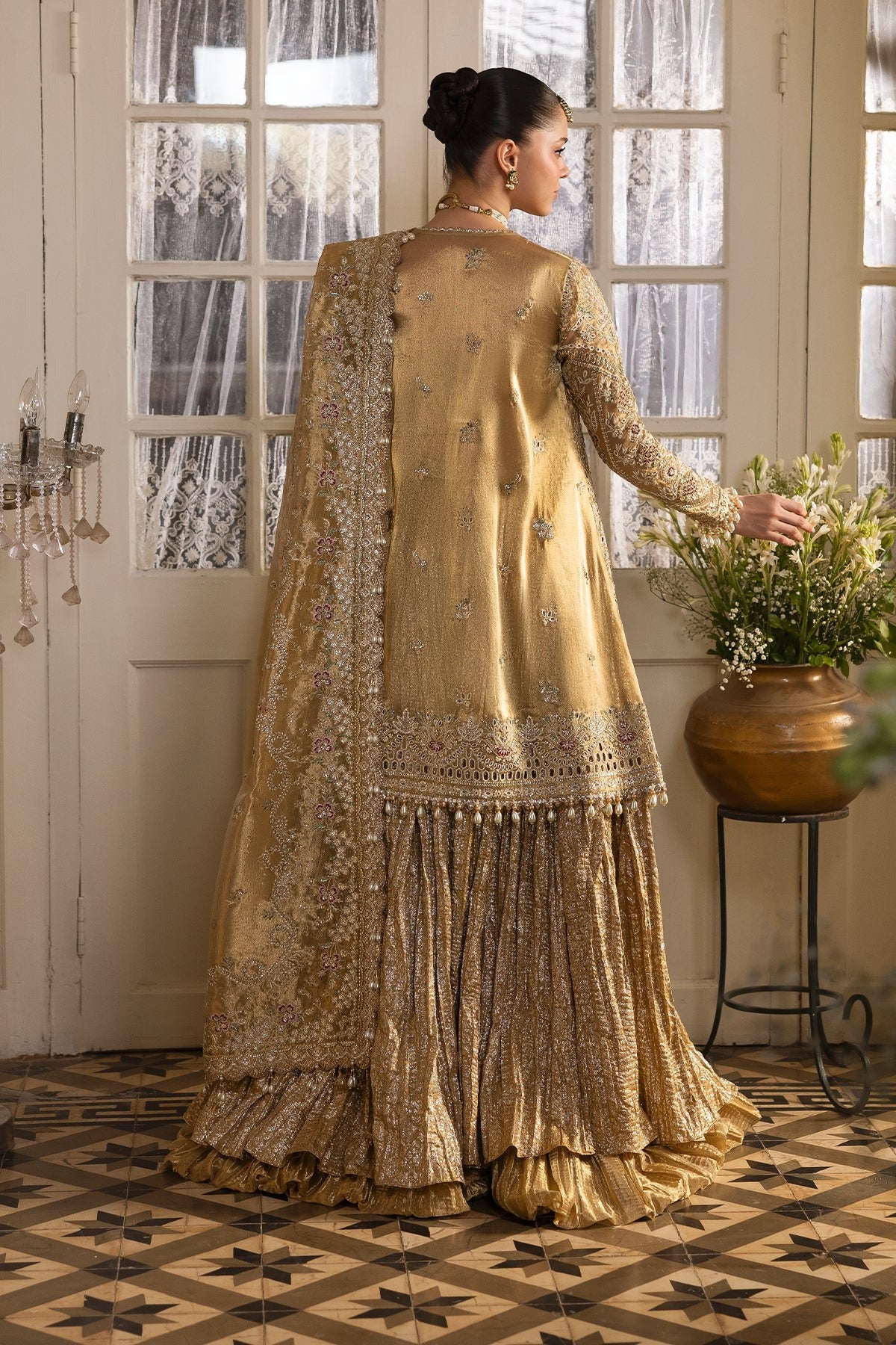 Afrozeh Dastangoi'25 Wedding Formals Unstitched 3 Piece
