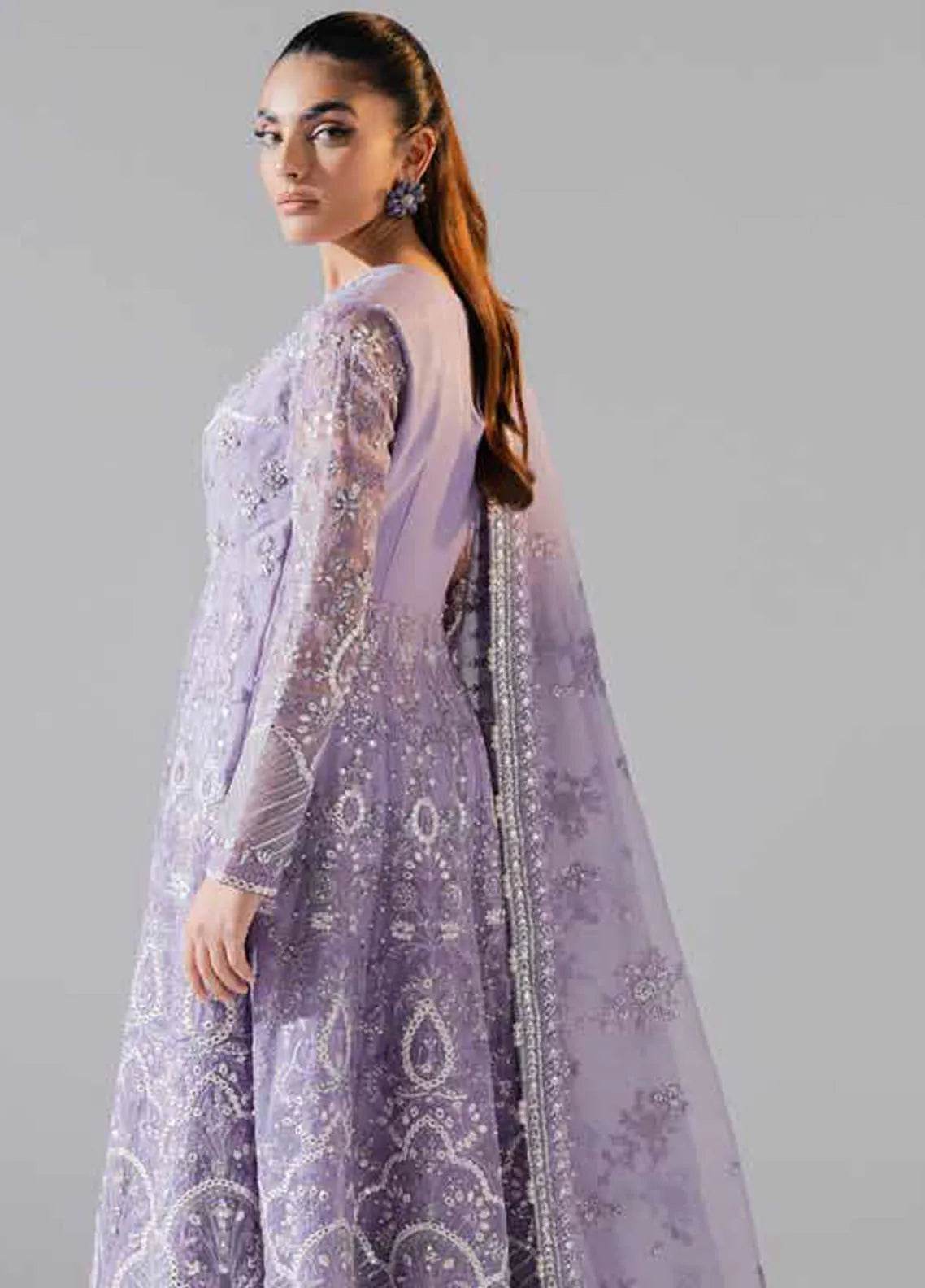 Zarez By Freesia Luxury Embroidered Unstitched 3pcs - Jotey