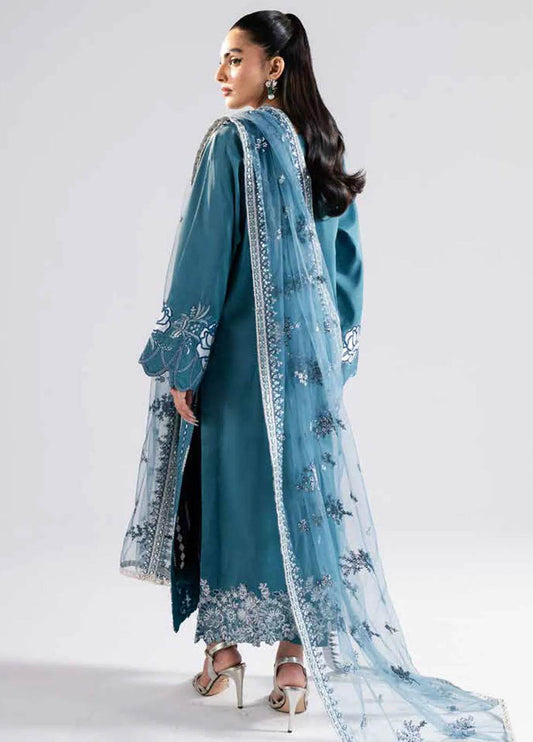 Zarez By Freesia Luxury Embroidered Unstitched 3pcs - Jotey